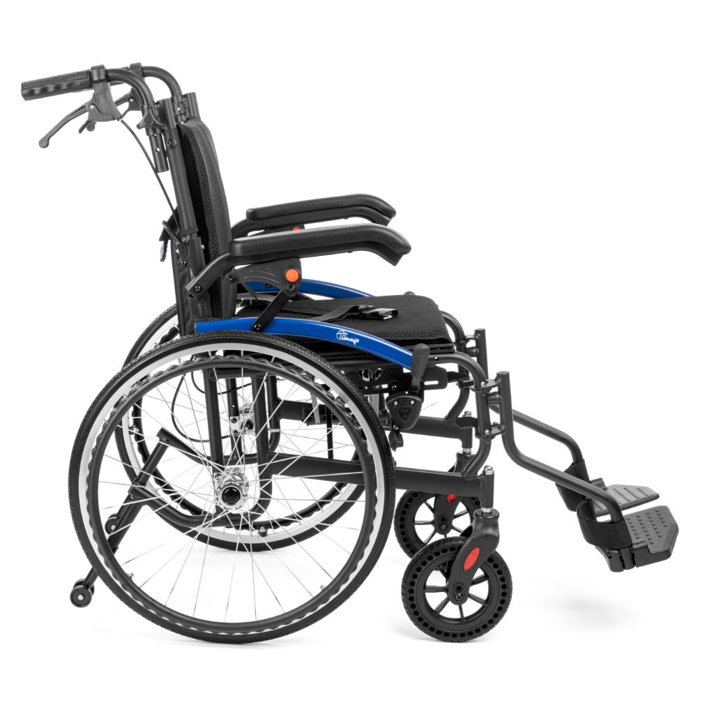 FLOW TIM | Ultralichte rolstoel - 11,9 kg | Complete uitrusting