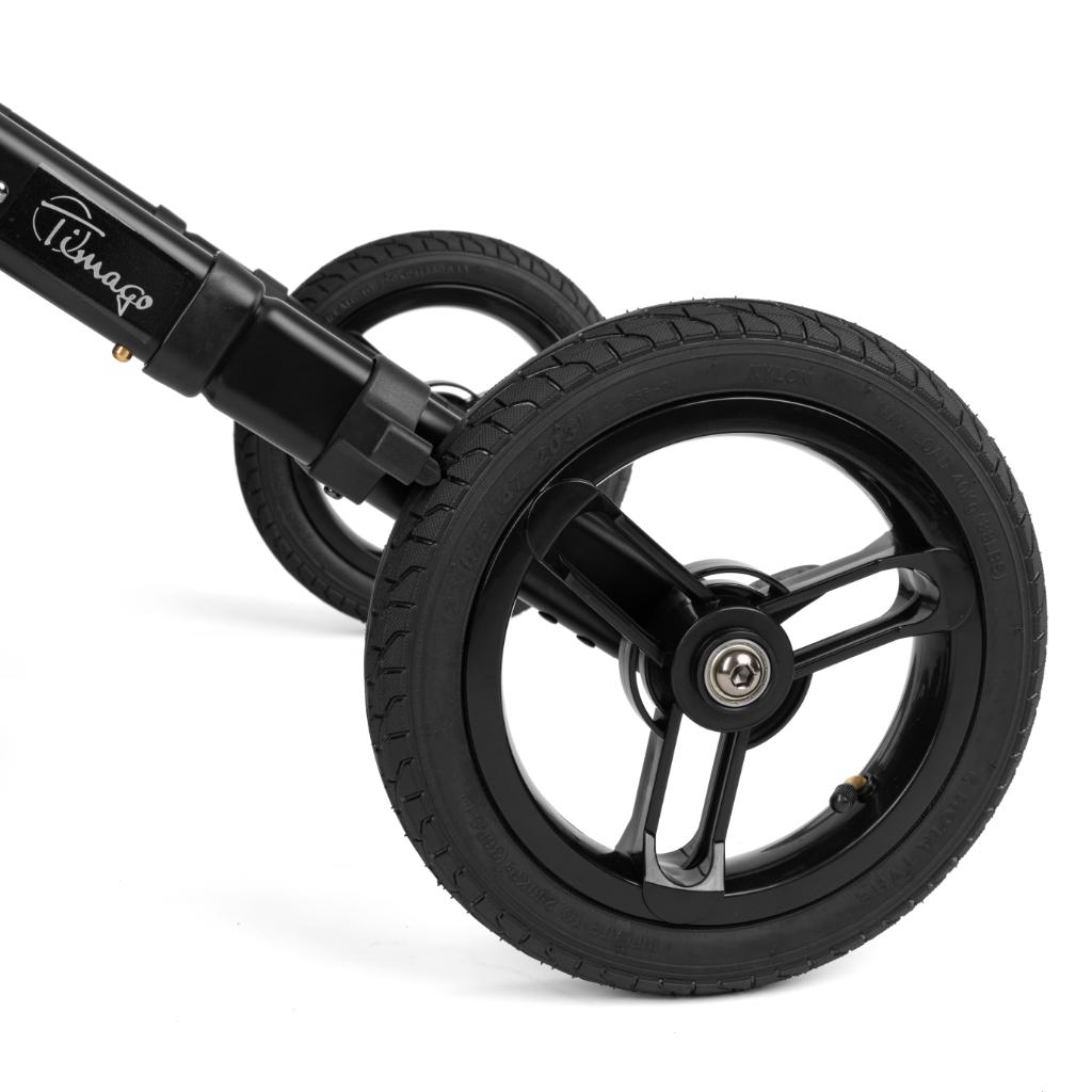 RANGER AIR BLACK rollator met luchtbanden | TIMAGO