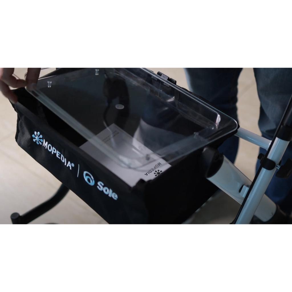 SOLE binnenshuis lichtgewicht rollator | MORETTI