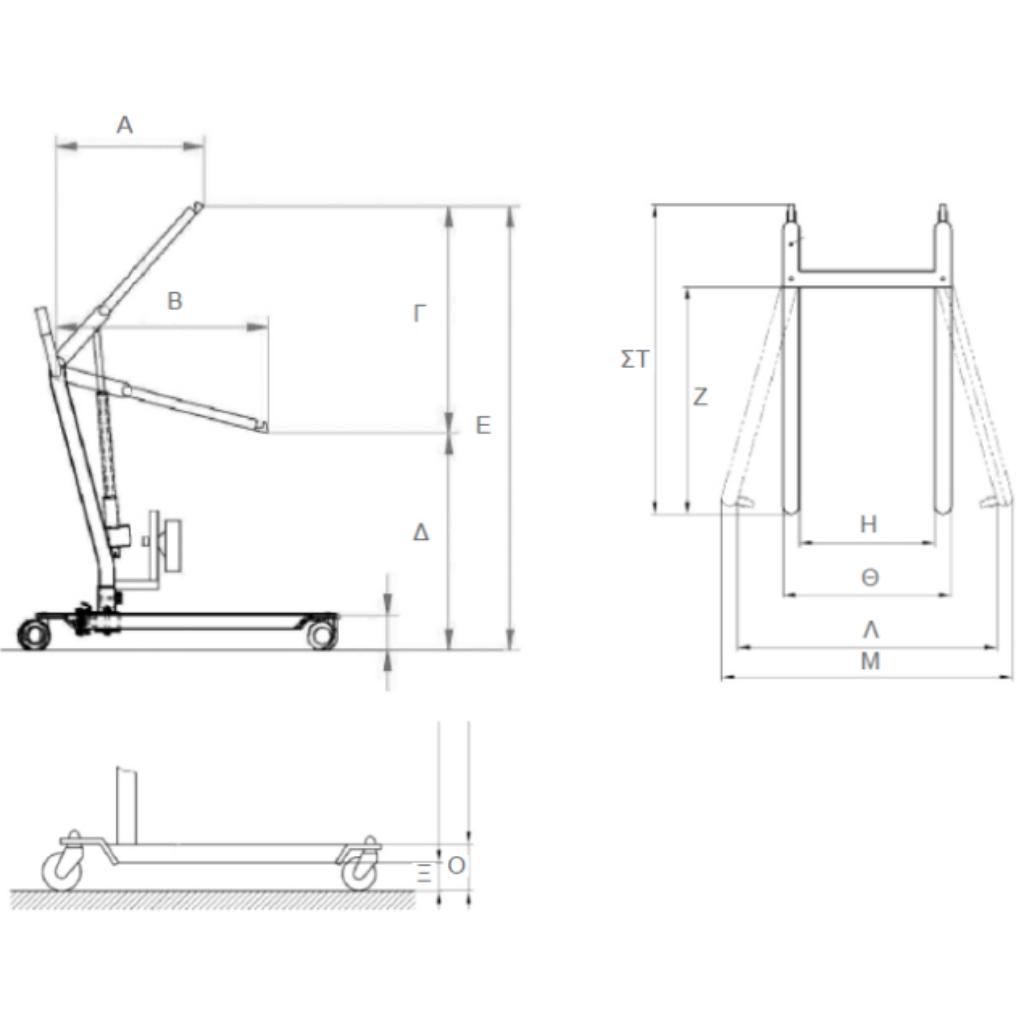 STAND UP Persoonslift | Mobiele sta-lift | 200 kg