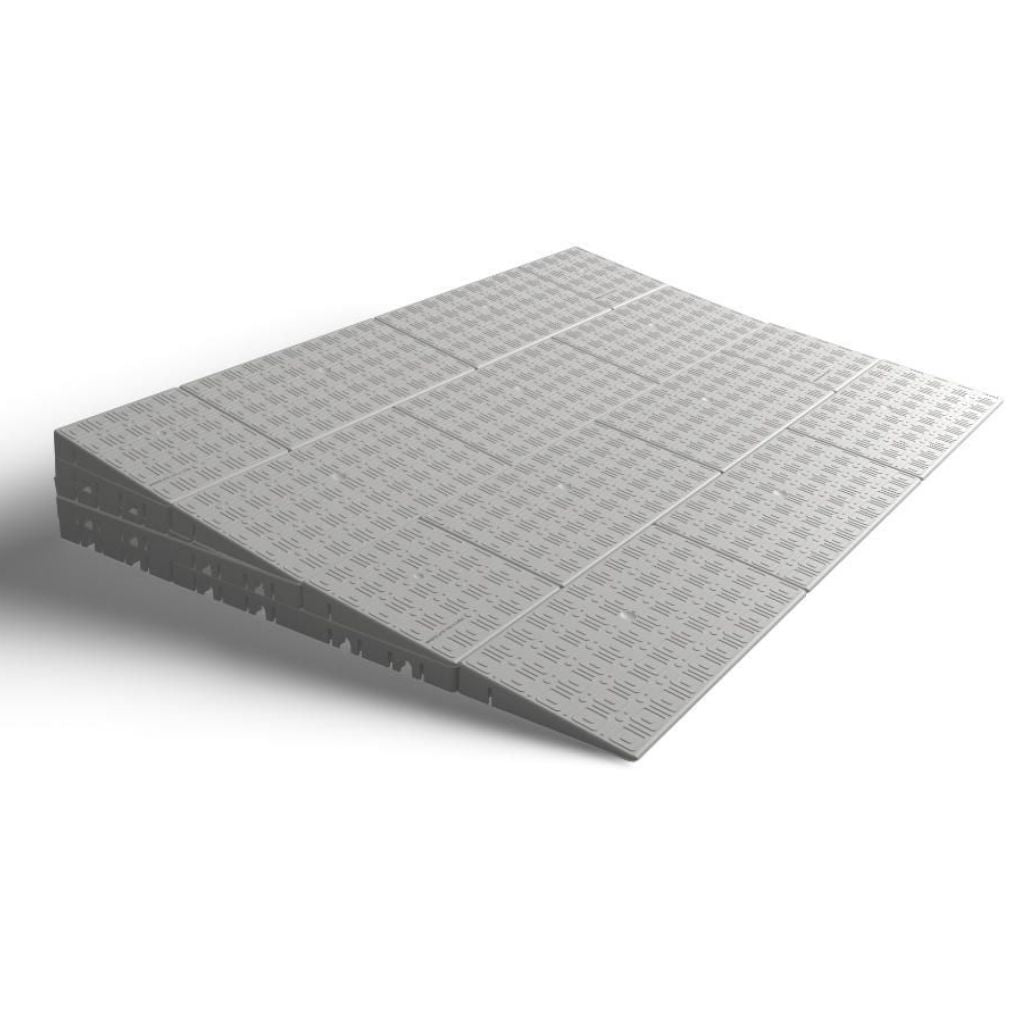 BOUW ZELF - schuine oprijplaten voor binnengebruik (breedte 100 cm)