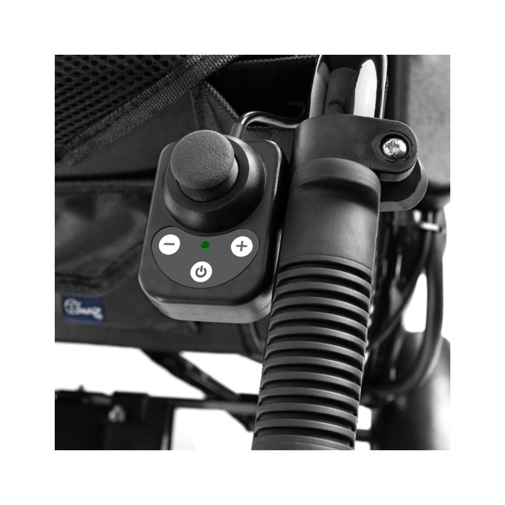 POWER TIM elektrische rolstoel incl. joystick voor begeleider | TIMAGO