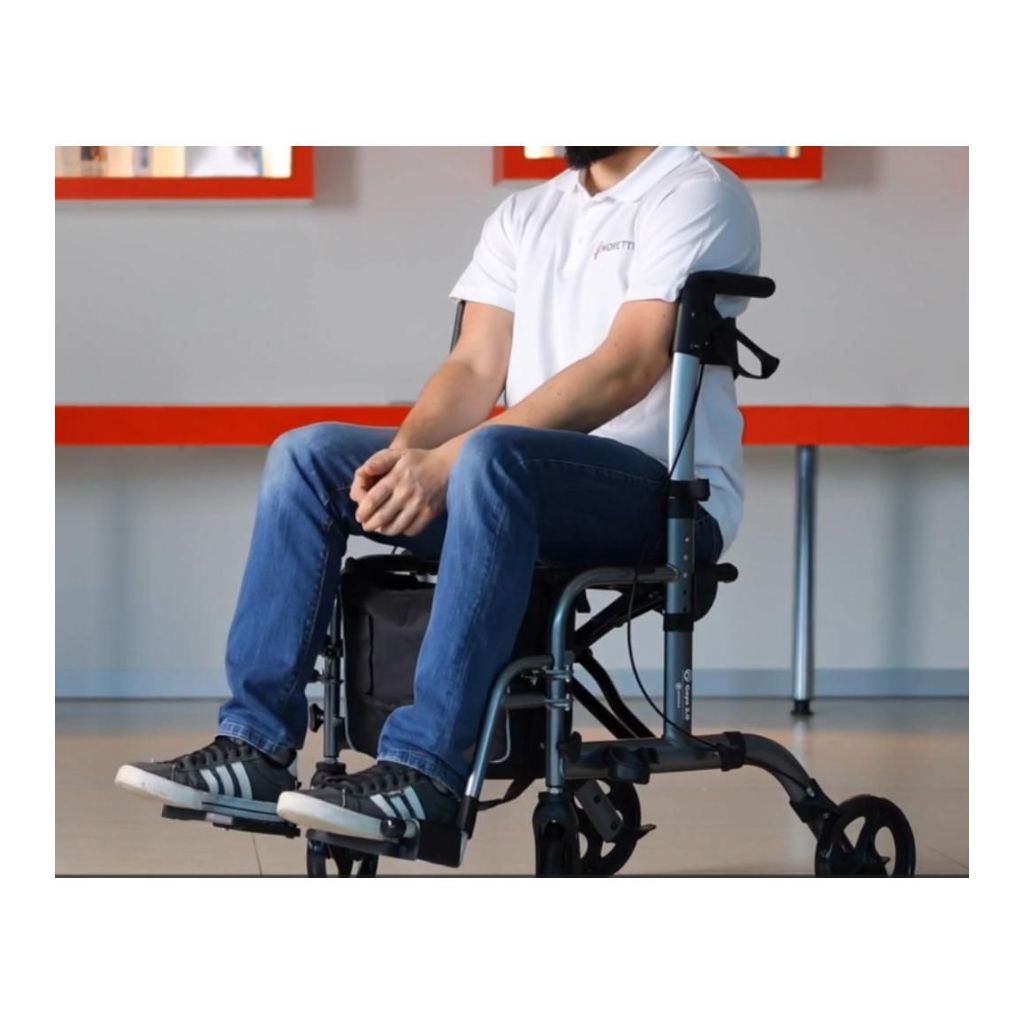 GAYA rolstoel & rollator in 1 | MORETTI