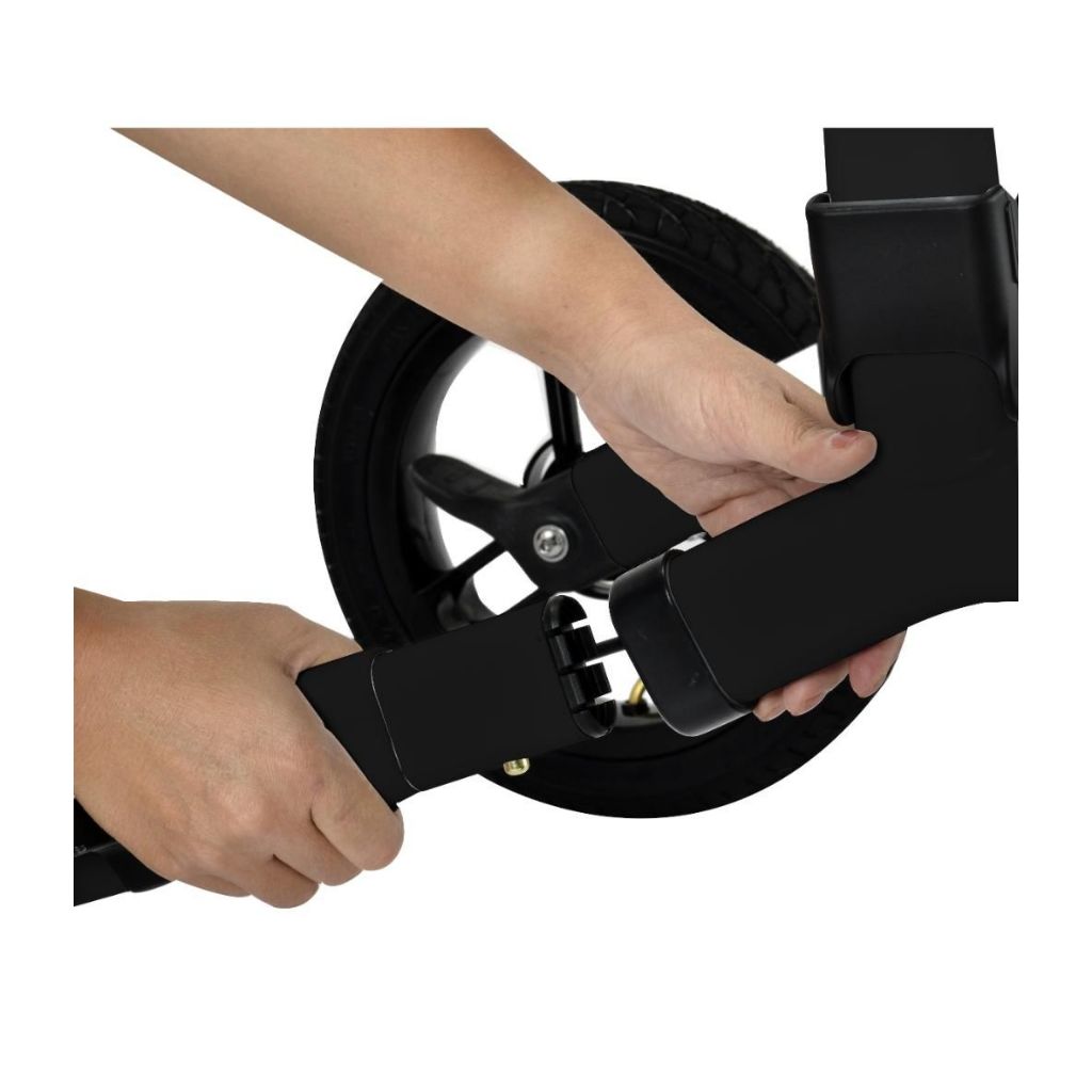 RANGER AIR BLACK rollator met luchtbanden | TIMAGO