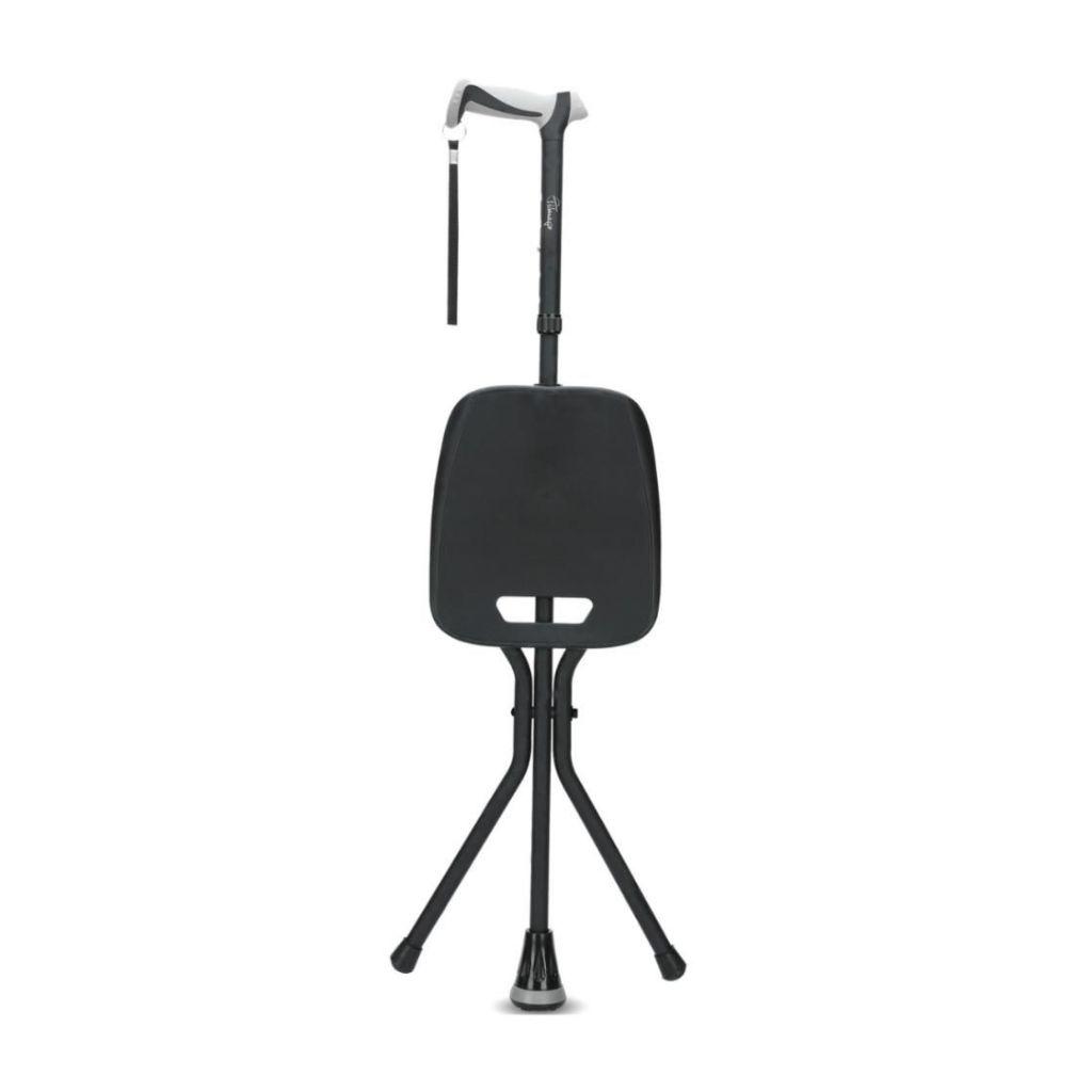 SEAT TIM Wandelstok met zitting - hoogteverstelbaar