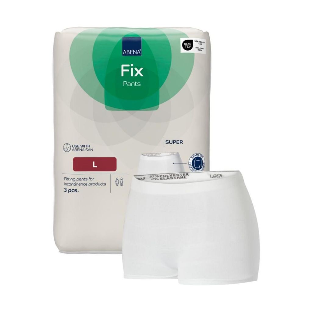 ABENA Fixatiebroek | Fixatieonderbroek | Groot | 3 stuks.