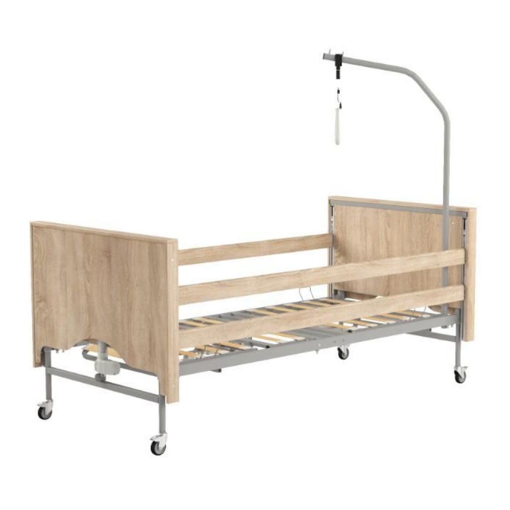 DREAM TIM DELUXE elektrisch verzorgingsbed - Eik