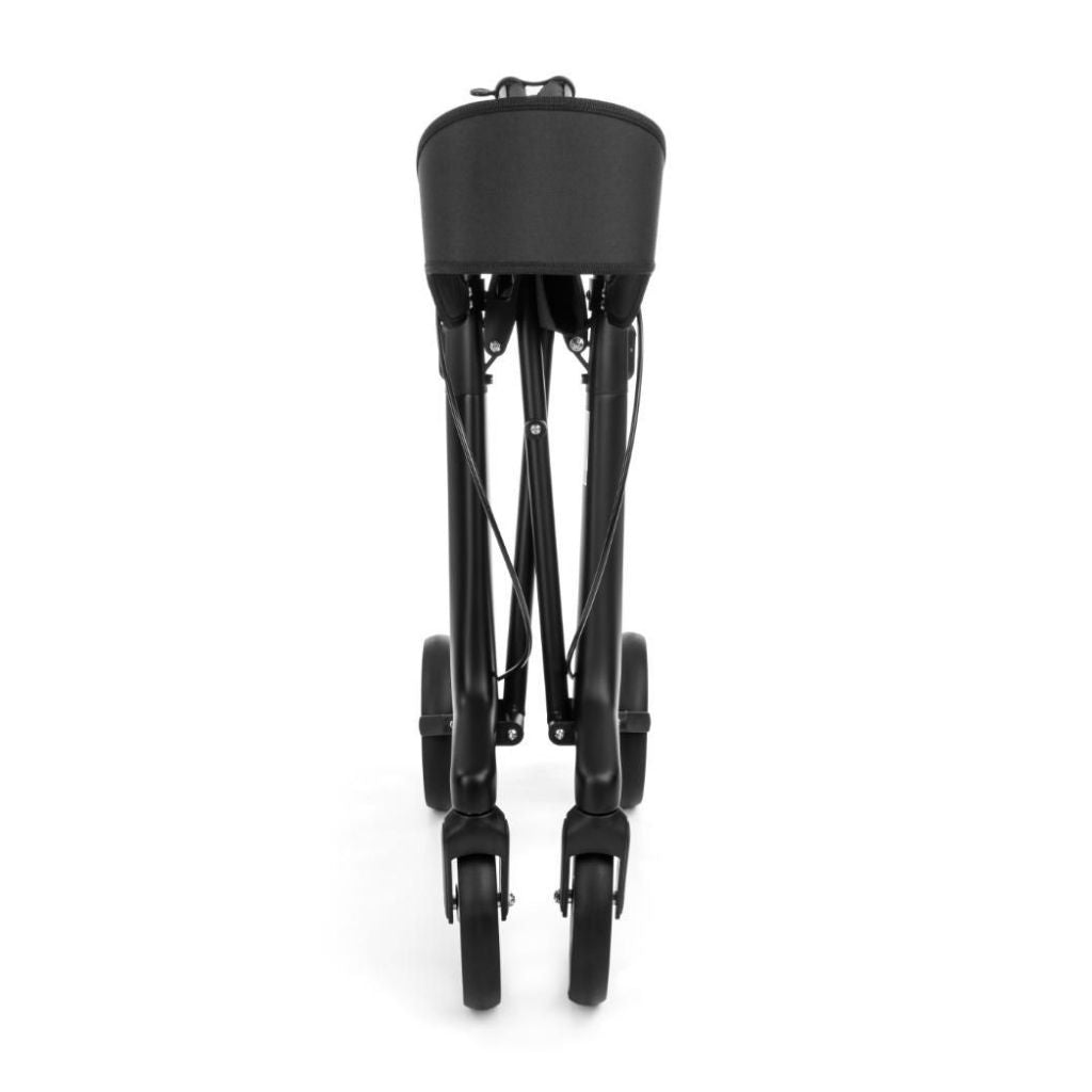 FUTURO BLACK | Koolstofvezelrollator 5,3 kg | Zachte wielen