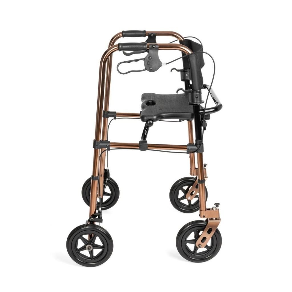 DEFENDER - 4 - vierwielige rollator met zitting en remmen