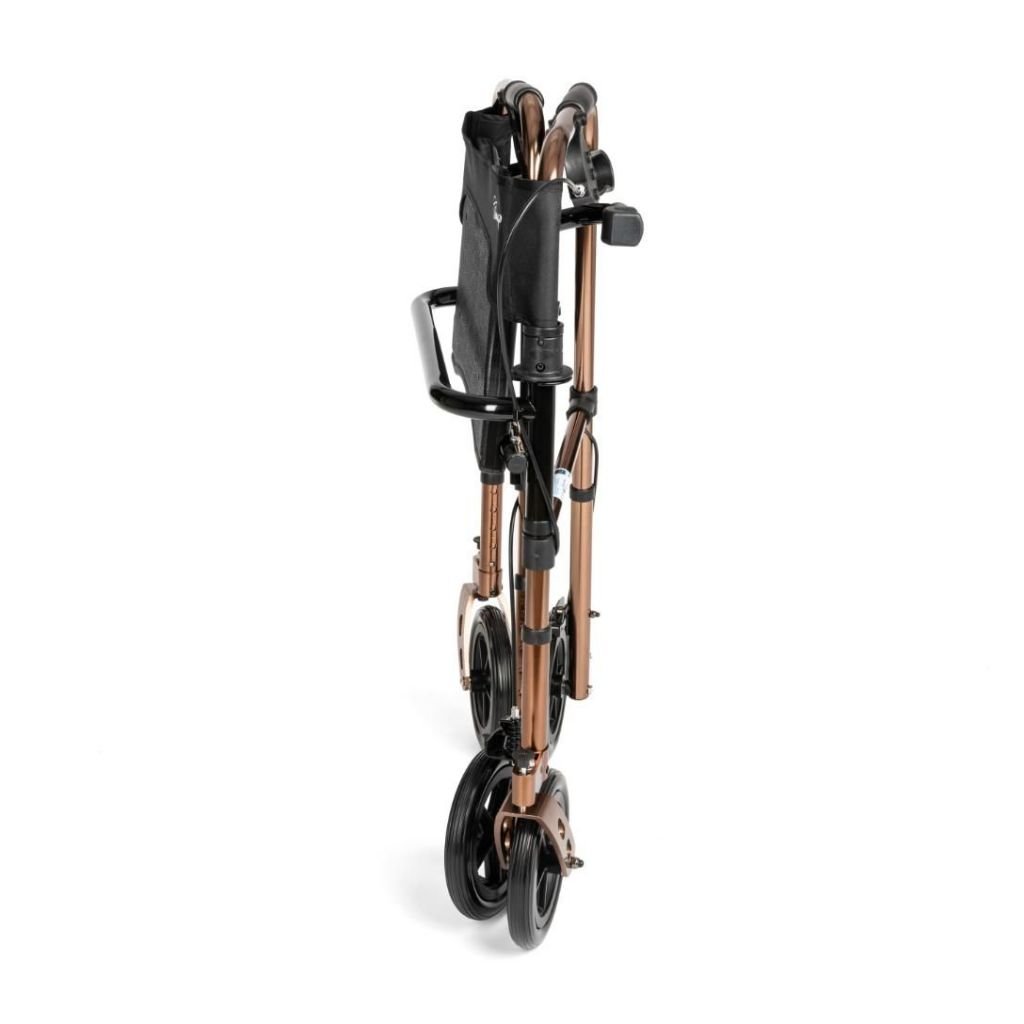 DEFENDER - 4-wielige rollator met zitting en remmen