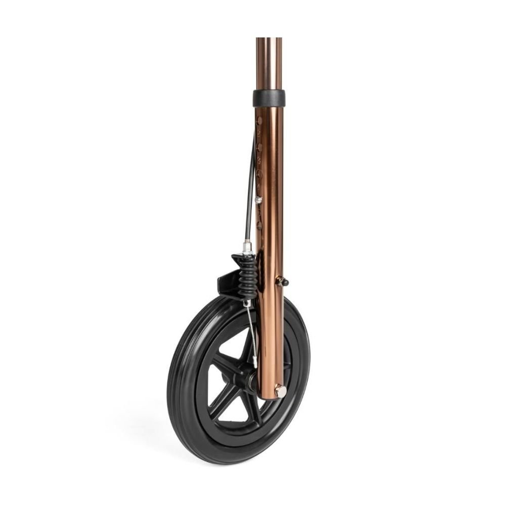 DEFENDER - 4-wielige rollator met zitting en remmen