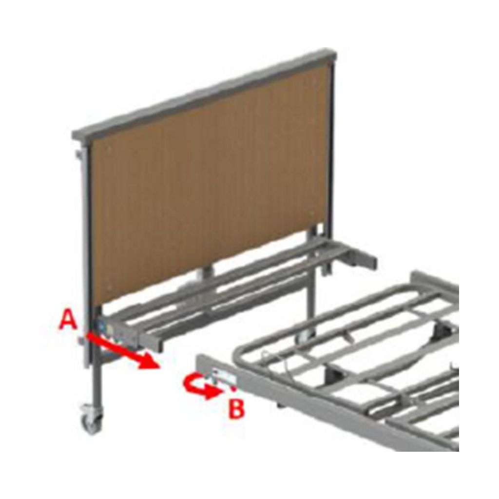 DREAM TIM LANG MODEL elektrisch verzorgingsbed incl. matras | 220 cm | Beuk