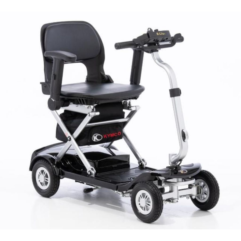KYMCO BLACK Elektrische scooter | Automatisch opvouwbaar | 22,2 kg