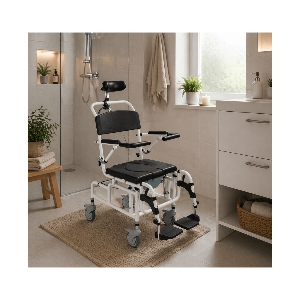 MASTER TIM PLUS | Kantelfunctie | Bad-, toilet- en transportstoel