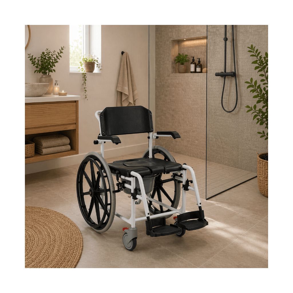 PREMIUM bad- en toiletrolstoel