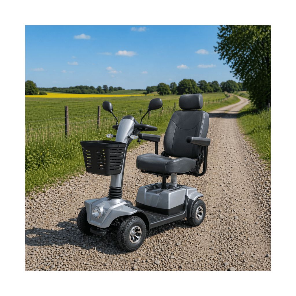 PONZA ZILVER Elektrische scooter | Opvouwbaar | 12 km/u