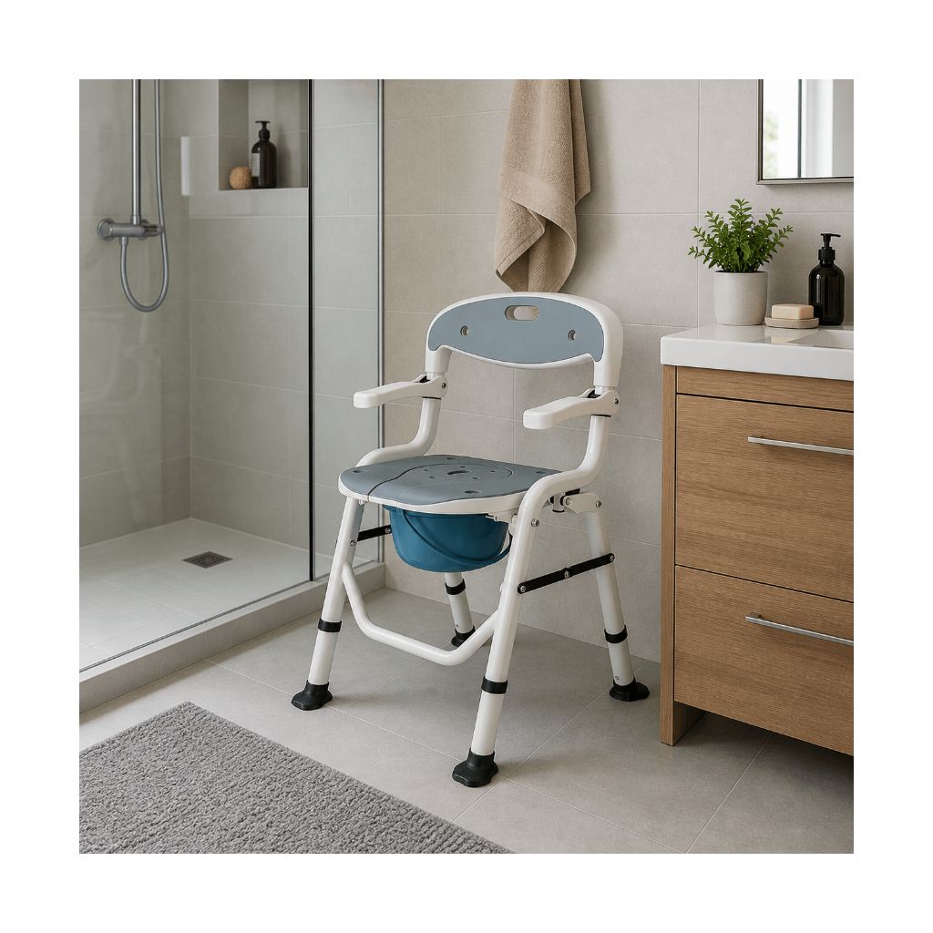 NEXO | Bad- en toiletstoel | Opvouwbaar