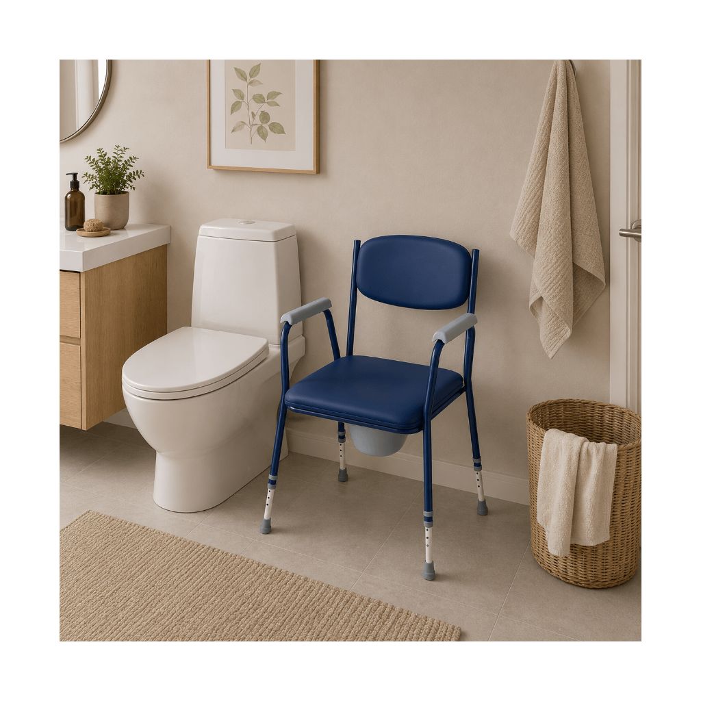 BLUE TIM Toiletstoel / commode