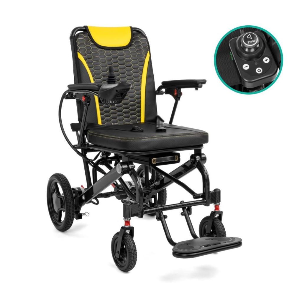 MAYA elektrische rolstoel | 20 kg | complete uitrusting