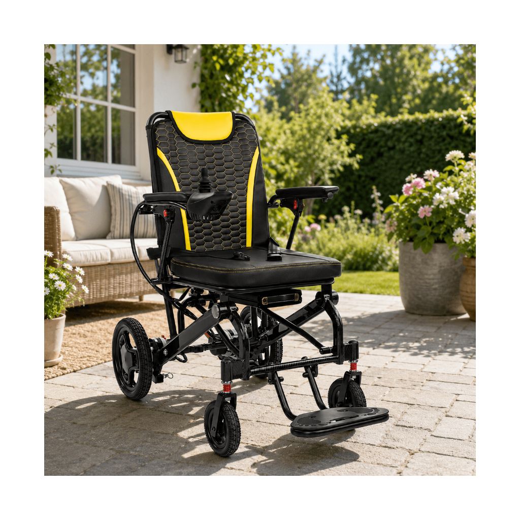 MAYA elektrische rolstoel | 20 kg | complete uitrusting