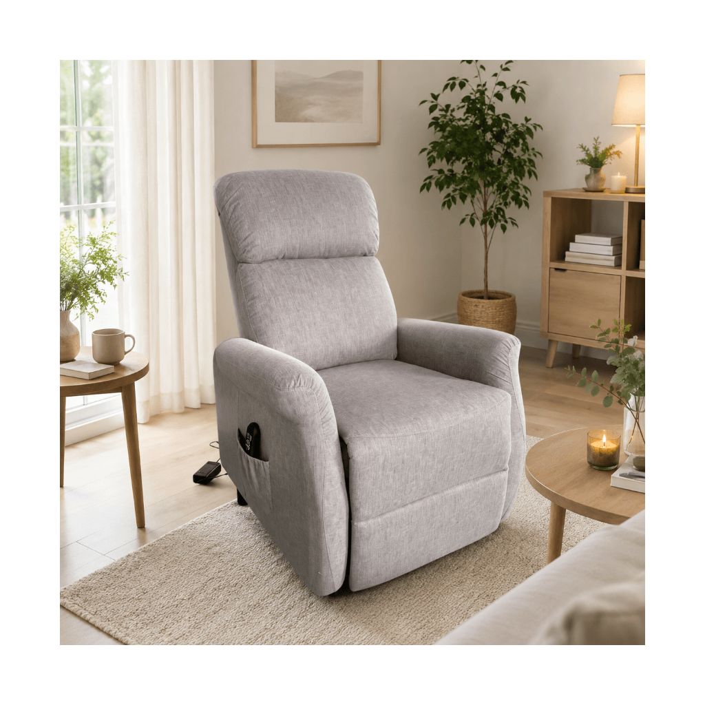 RELAX SAND | Relaxfauteuil met elektrische zitlift en ruststand