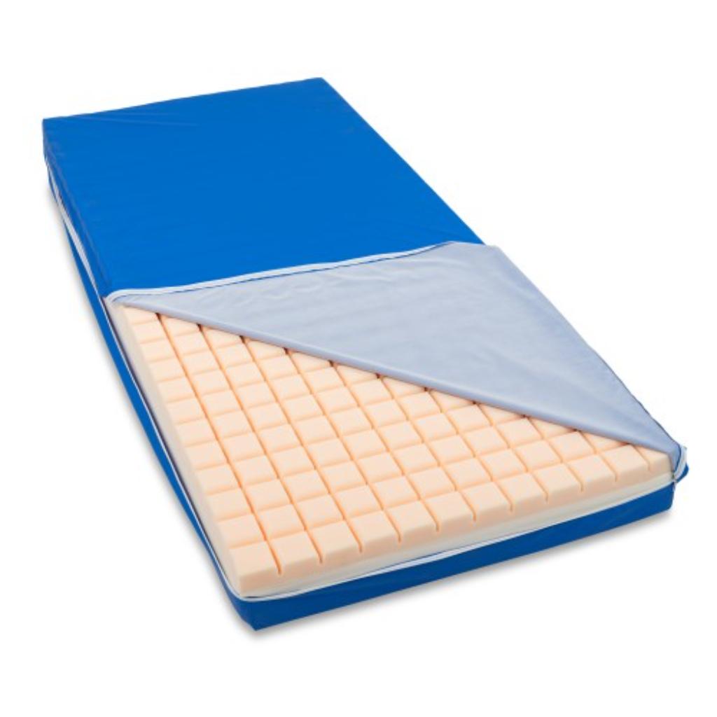LUXE 3-laags drukontlastende matras met waterdichte hoes - 200 X 90 X 15
