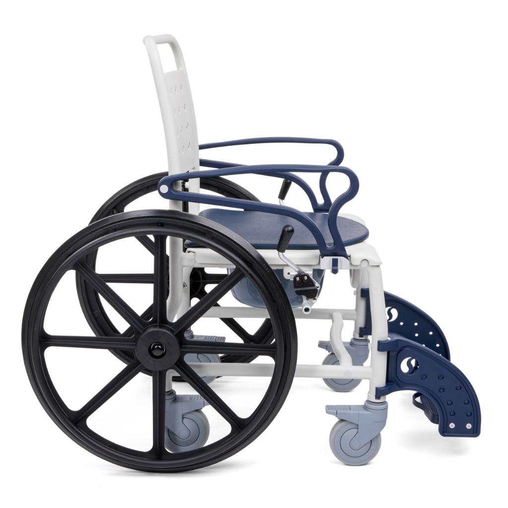 SANI TIM | 4-in-1 | Rolstoel, transportstoel, toiletstoel en badstoel