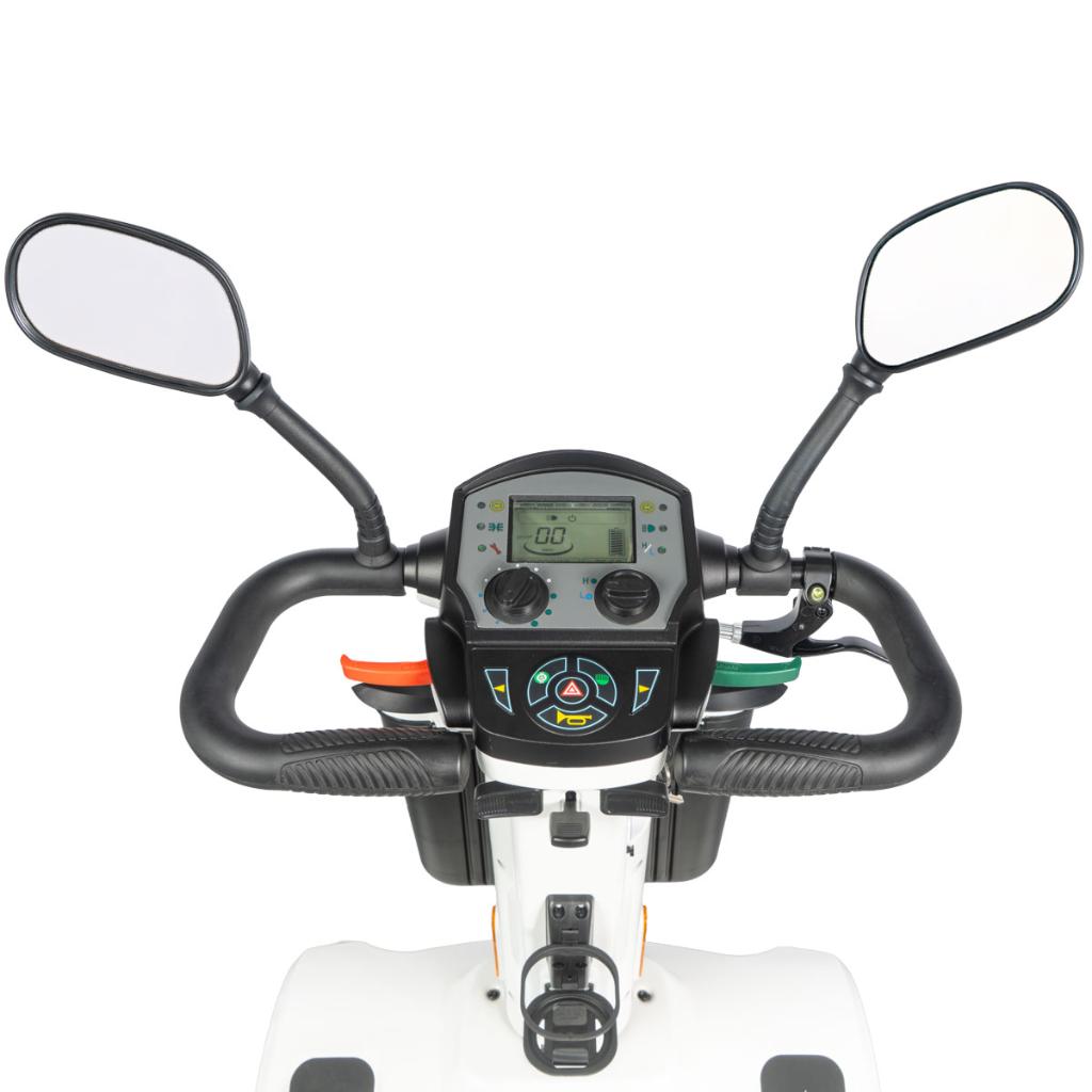 PERSEUS WHITE Elektrische scooter | 15 km/u | 55 km | Luchtbanden