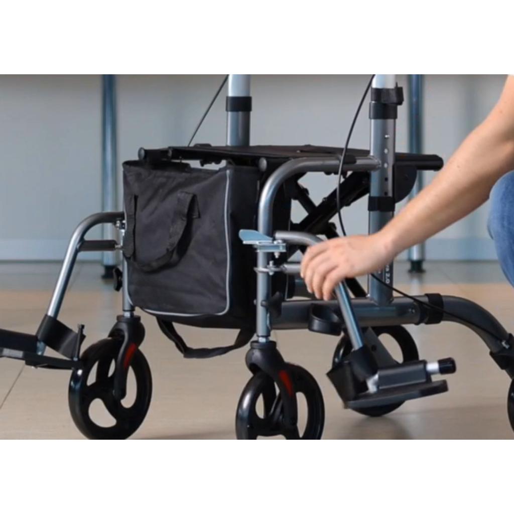 GAYA rolstoel & rollator in 1 | MORETTI