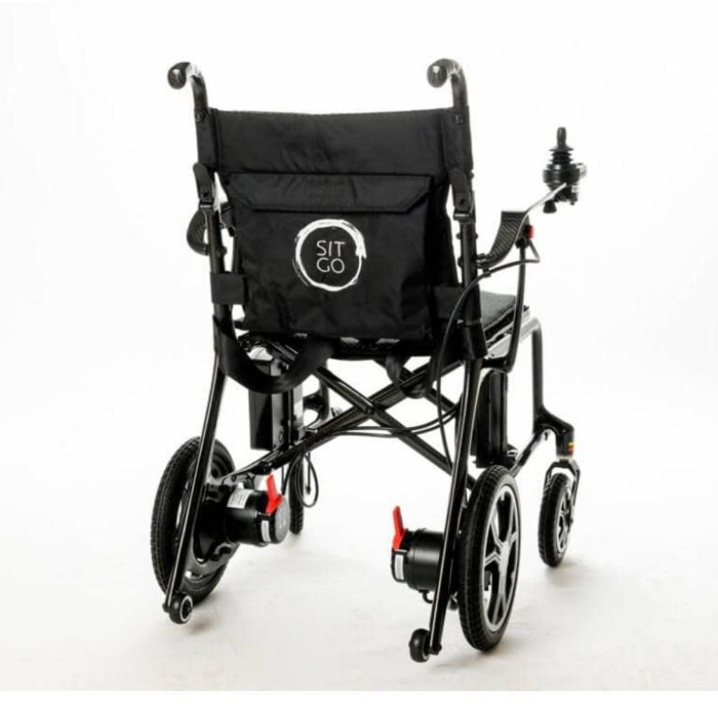 SITGO - 11,6 kg elektrische lichtgewicht rolstoel van koolstofvezel | SITGO