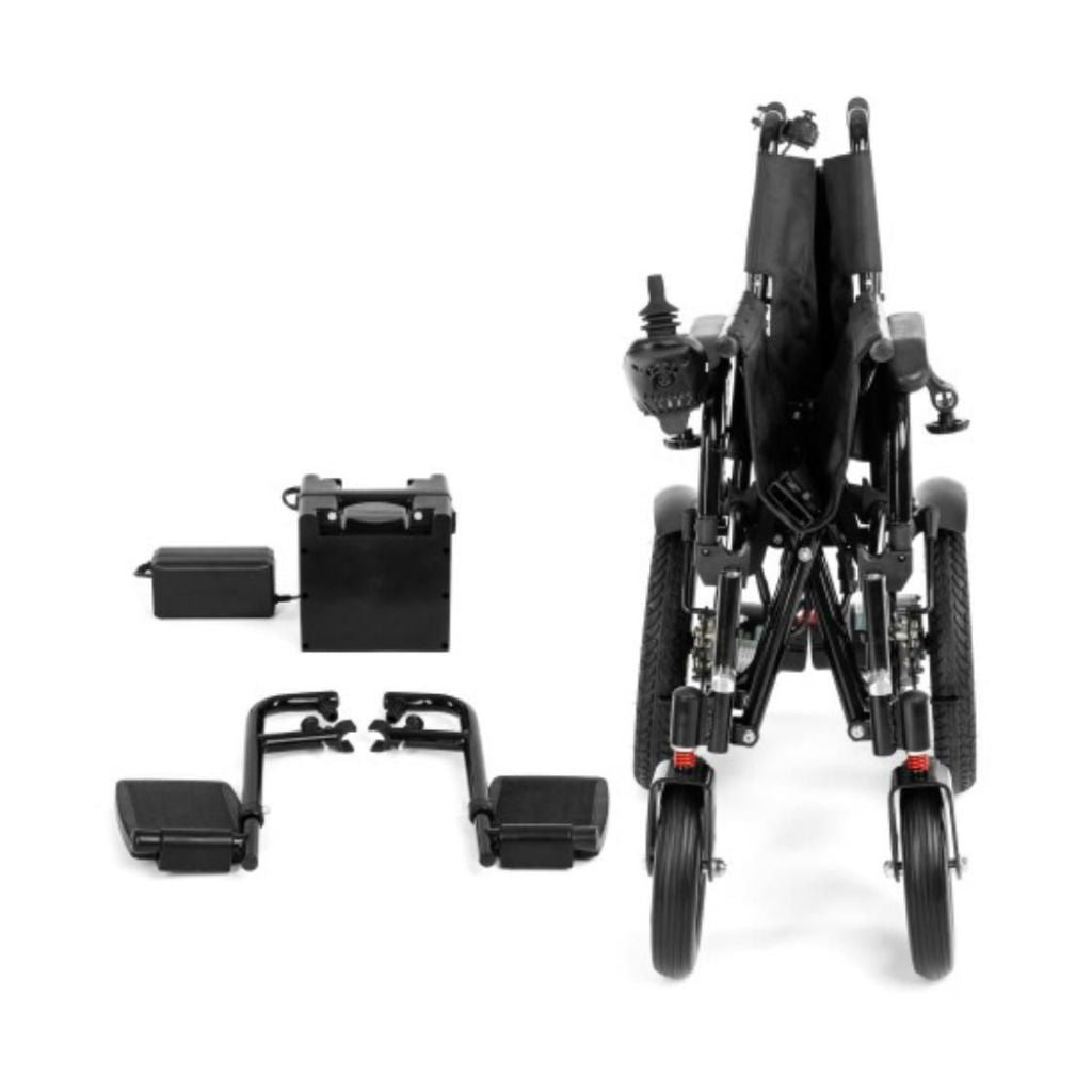 POWER TIM elektrische rolstoel incl. joystick voor begeleider | TIMAGO