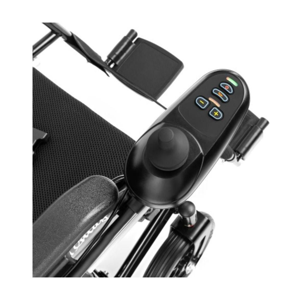 POWER TIM elektrische rolstoel incl. joystick voor begeleider | TIMAGO