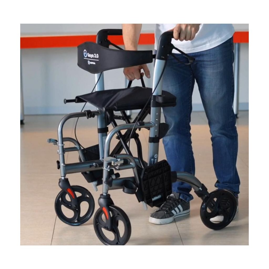 GAYA rolstoel & rollator in 1 | MORETTI