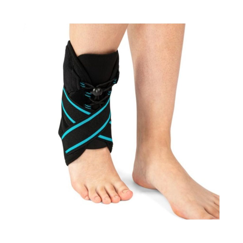 MALLEOTIM Enkel steunbandage met veters en spalken