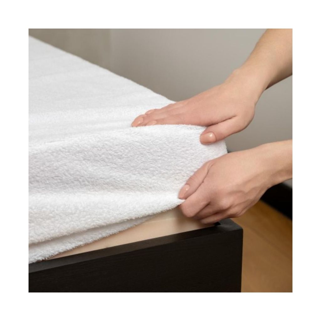 SLEEPTIM Waterdichte matrashoes met elastiekband - 200 X 90 X 15 cm