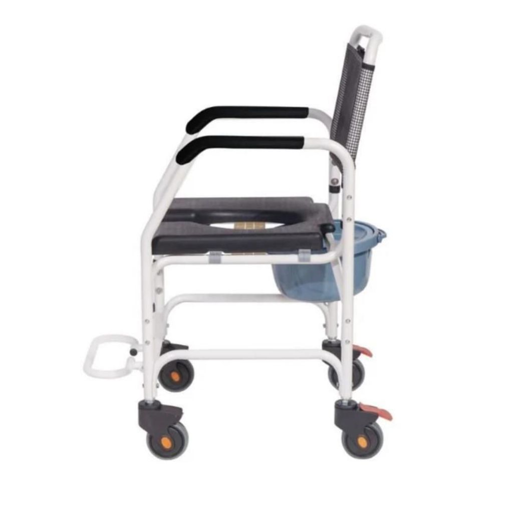 ASPER toilet - en badstoel met wielen - smal model