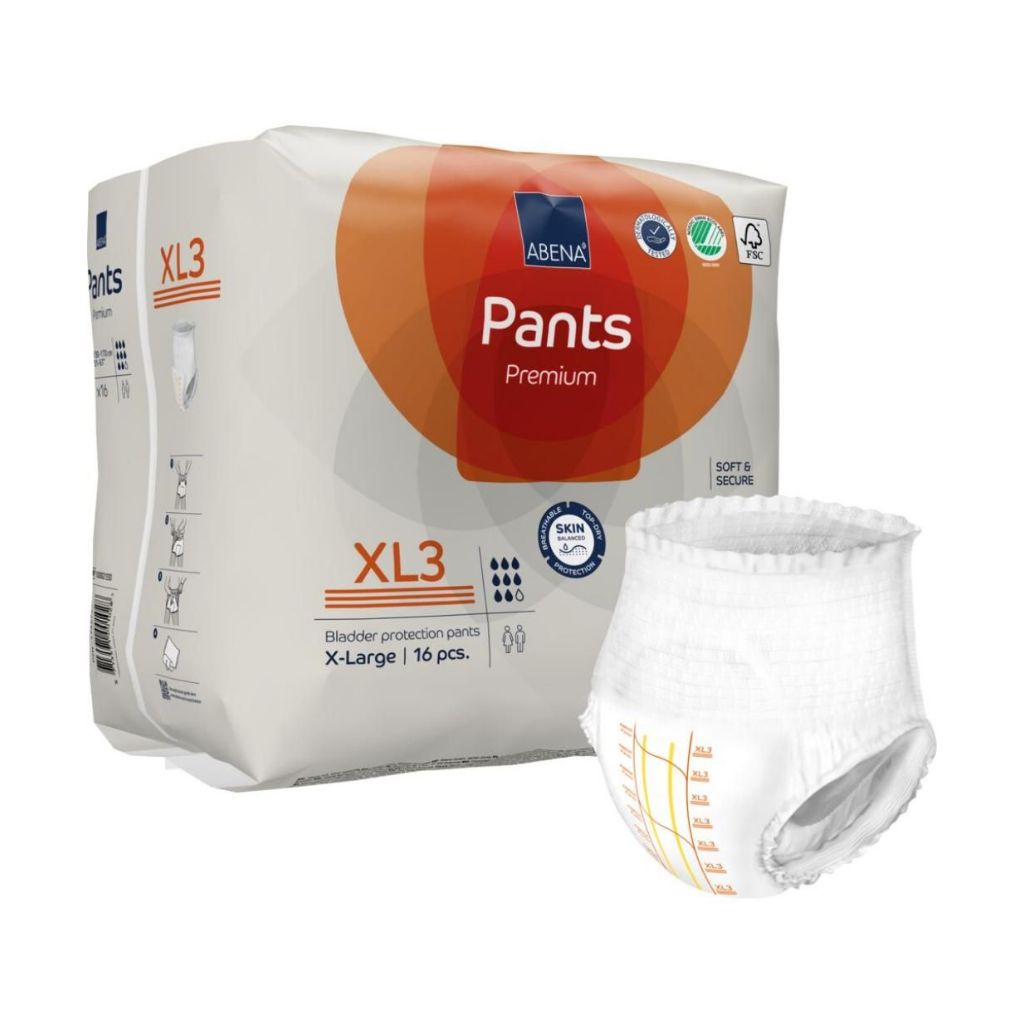 ABENA Incontinentiebroek | Broekluier | XL3 | 16 stuks.