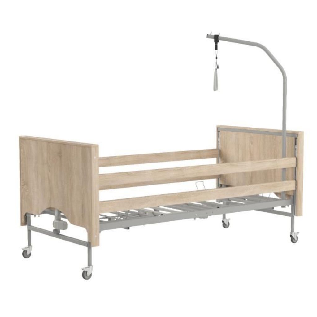 DREAM TIM DELUXE elektrisch verzorgingsbed - Eik