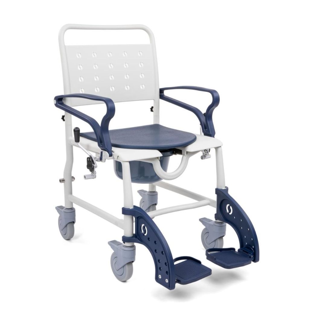 SANI TIM | 4-in-1 | Rij-, transport-, toilet- en douchestoel
