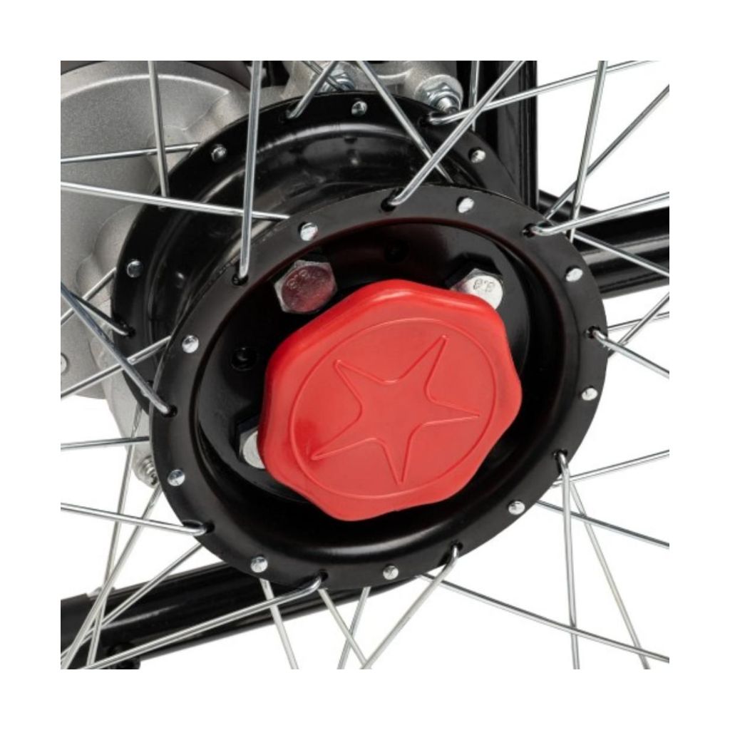 ELECTRIC TIM el - rolstoel incl. joystick voor de begeleider | Grote achterwielen