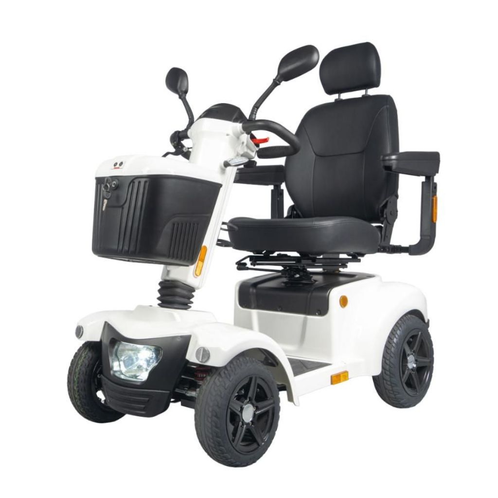 PERSEUS WHITE Elektrische scooter | 15 km/u | 55 km | Luchtbanden