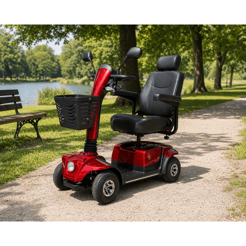 PONZA ROOD Elektrische - scooter | Opvouwbaar | 12 km/u