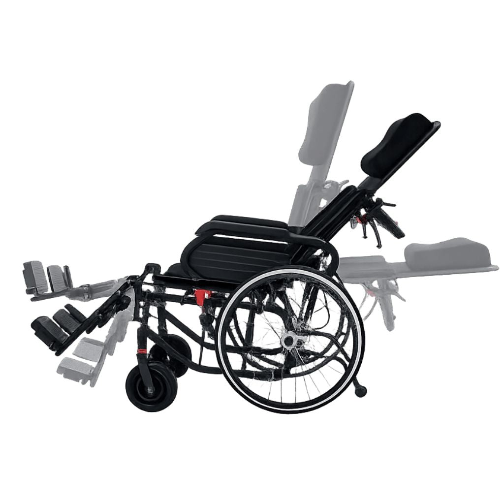 NEURO TIM | Lichtgewichtrolstoel met verstelbare rugleuning