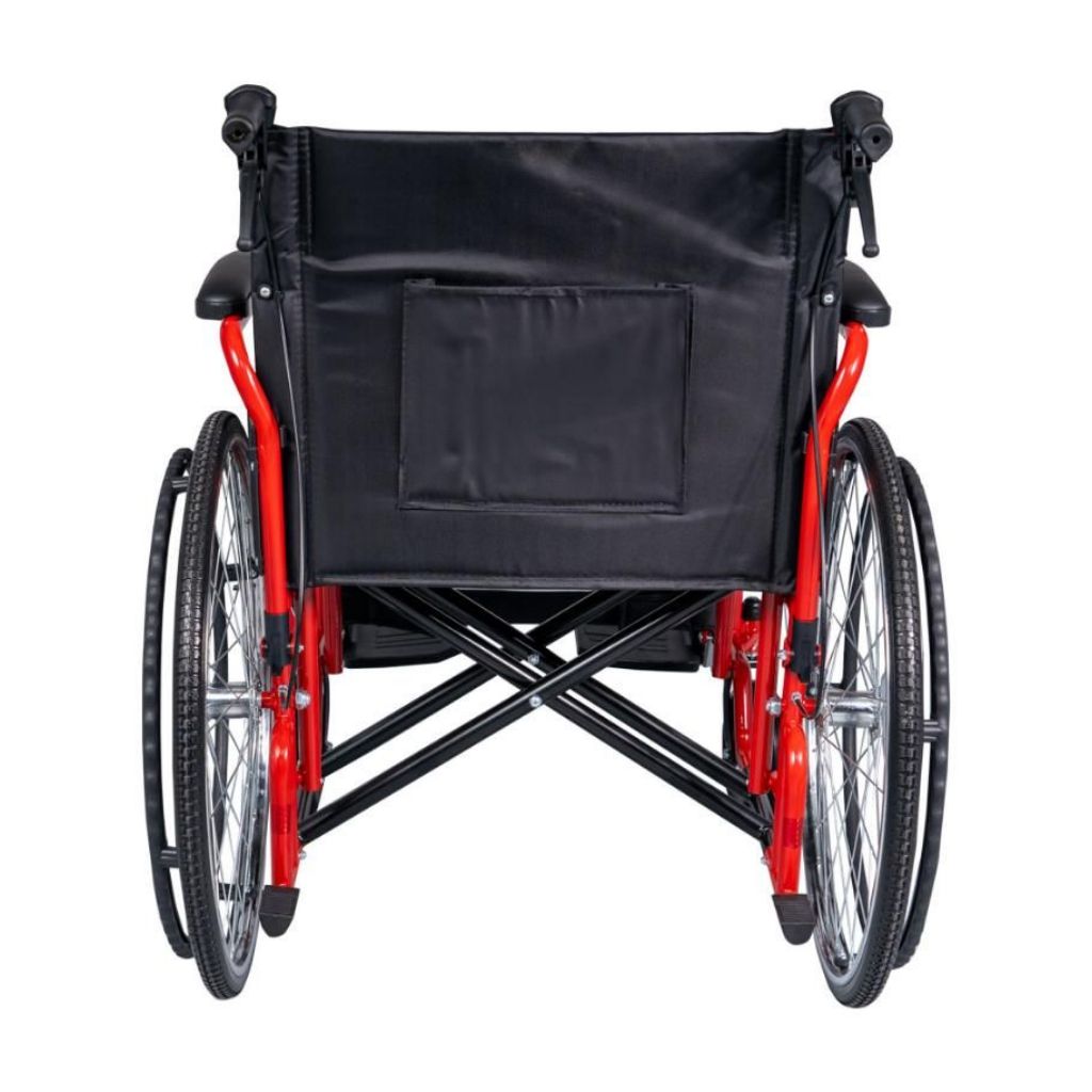 XL rolstoel | 182 kg | Zitbreedte 56 cm | Opvouwbaar