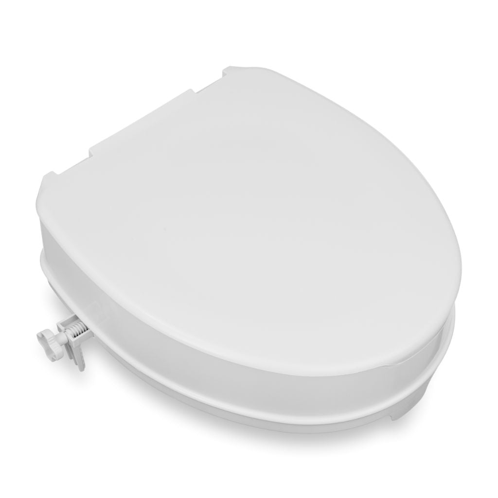 Basic toiletverhoger met deksel