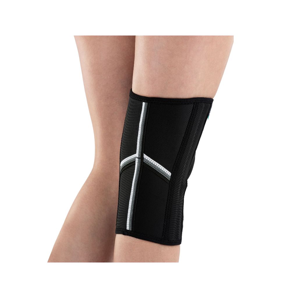 Kniebrace met ingenaaide spalken - elastisch | TIMAGO