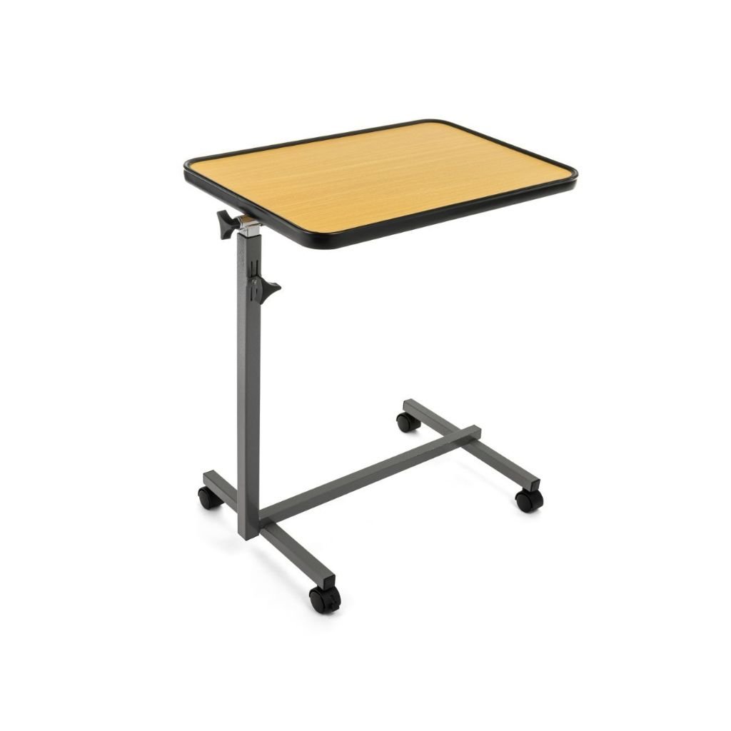 Basis bedtafel op wielen